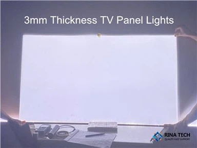 3mm ضخامت تلویزیون چراغ پانل